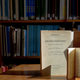 Old “wordbooks” offering Icelandic translations for foreign terms, in the Language Planning Department. Photo by Aleta Stephen.